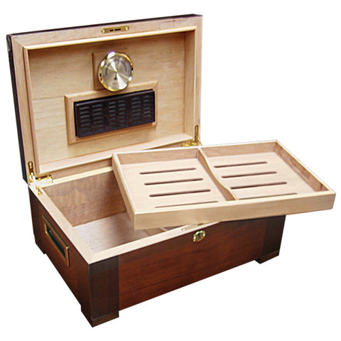 Tobacco Leaf Inlay Humidor