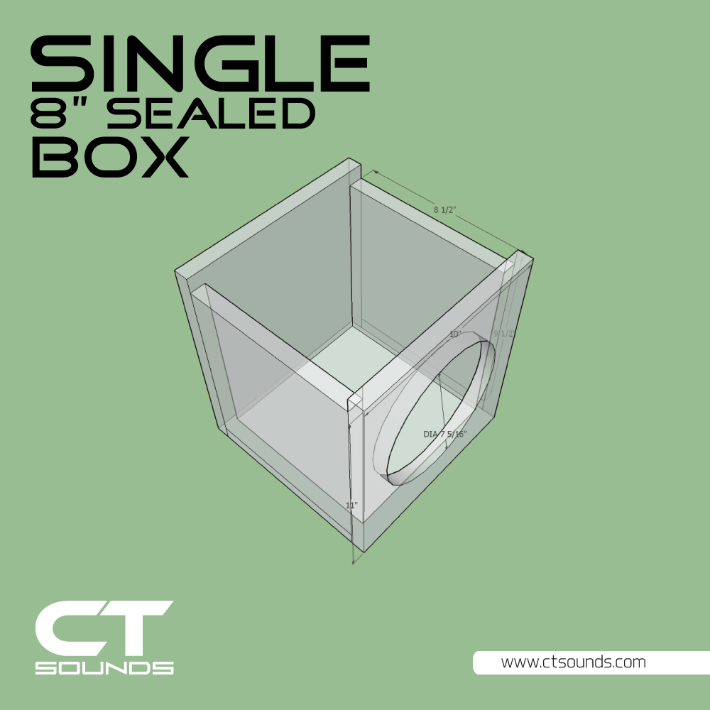 CT Sounds 8 Inch Box Design – SOUNDS