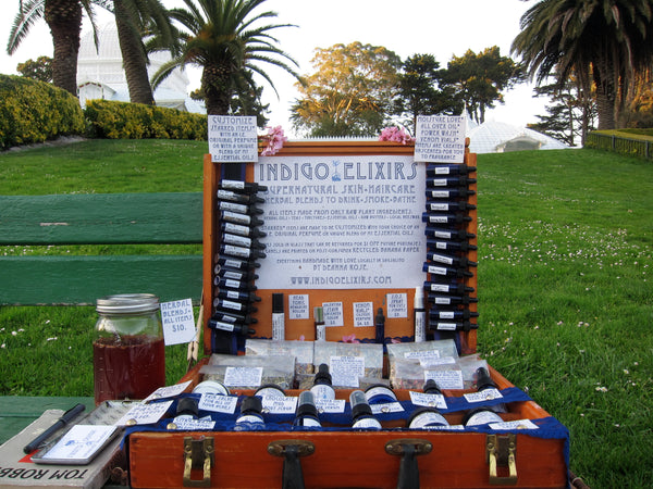 Paintbox of Potions at the SF Conservatory of Flowers, circa 2012