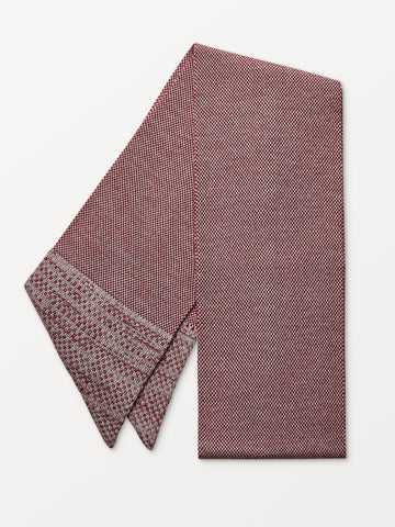 Male Turquoise Seed Stitch Scarf