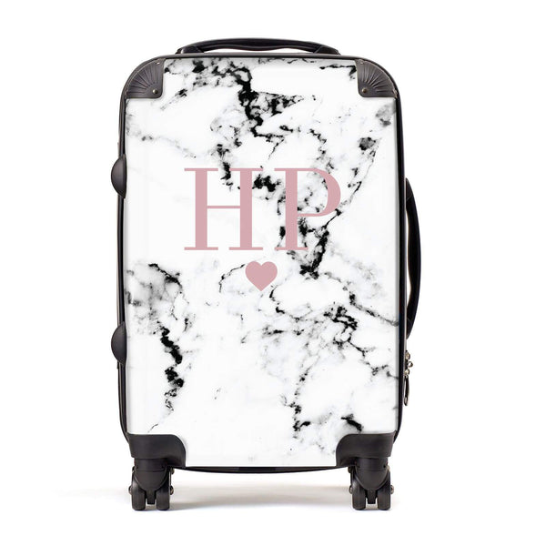 initial hand luggage suitcase