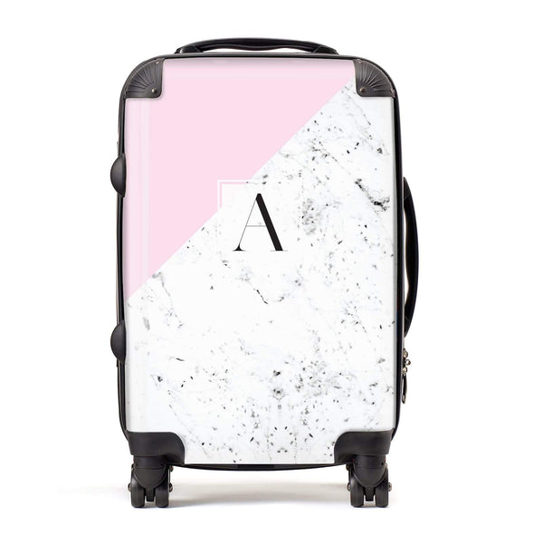 initial hand luggage suitcase