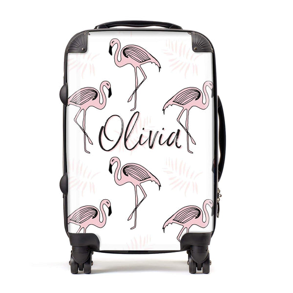 flamingo suitcase