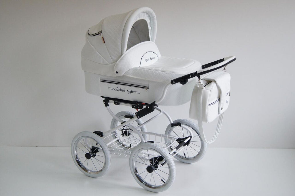 leatherette pram