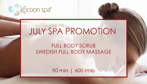 July Spa promotion