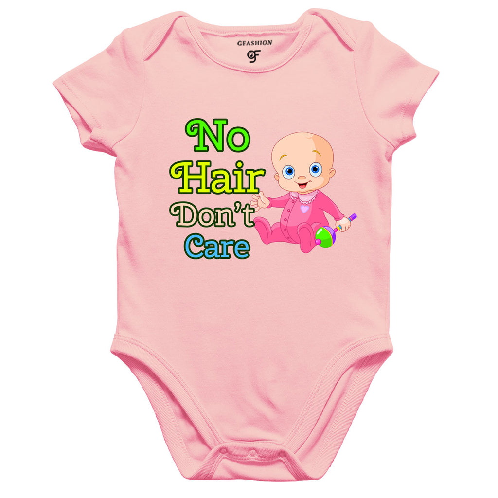 No hair don't care funny baby onesie rompers bodysuit | Mundan ...