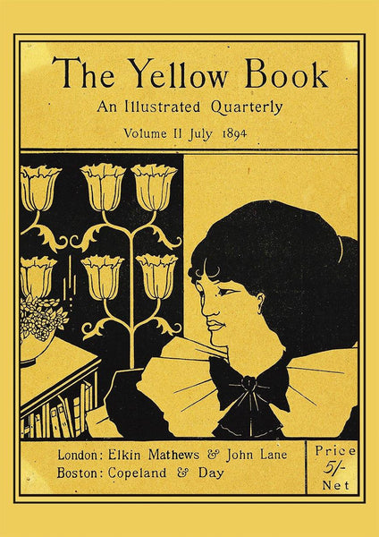 AUBREY BEARDSLEY: The Yellow Book Cover Art Prints – Pimlico Prints