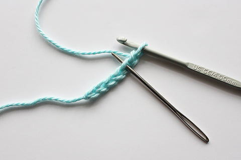 How to crochet a slip stitch step-3