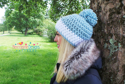 Nordic Sparkle Crochet Hat Pattern