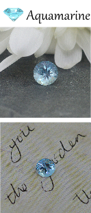 Aquamarine Birthstone for March