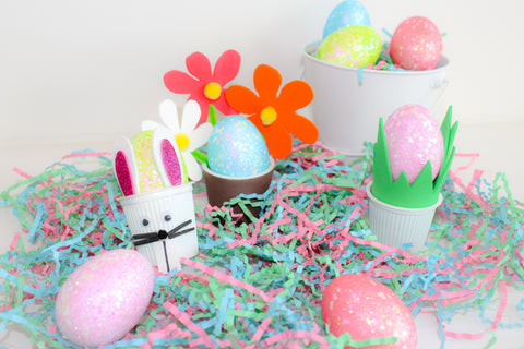 Recycled Easter Craft using Coffee Pods