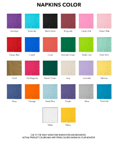 Wedding Beverage Napkins (28)