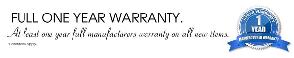 Full One Year Warranty 