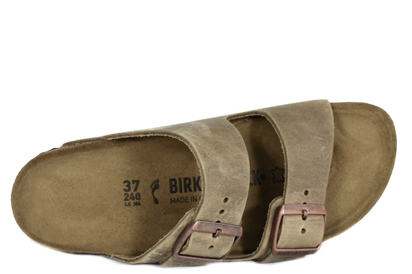 birkenstock arizona tobacco brown