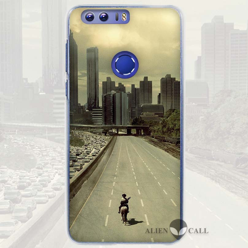 The Walking Dead Zombie Rick Daryl Dixon Wings Hard Clear Case Cover Coque Shell for Huawei Honor 4 4C 4X 5 5C 5X 6 7 8 6X V8 Pl - Best price in 10minus