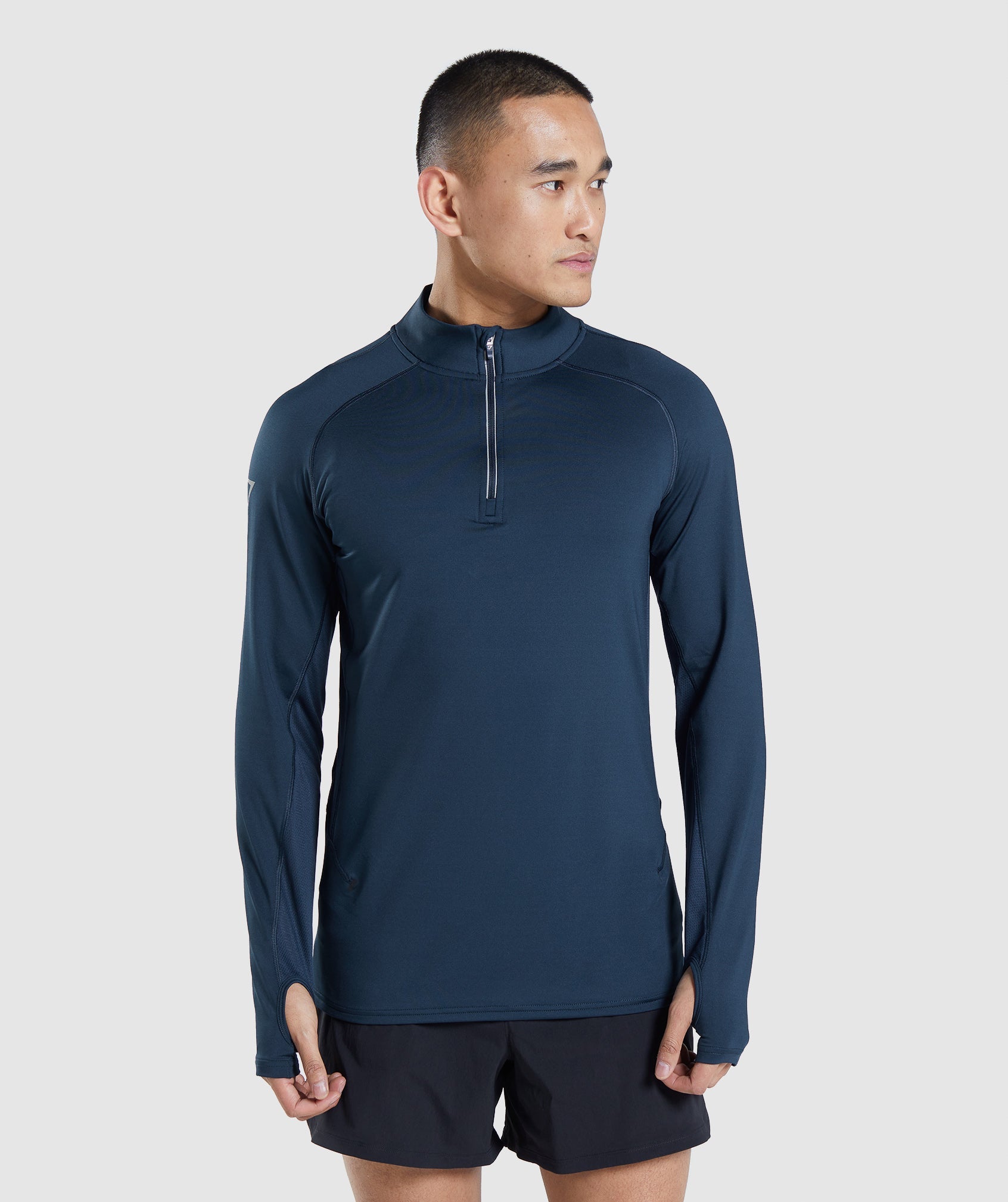 Gymshark Speed Evolve 1/4 Zip - Navy