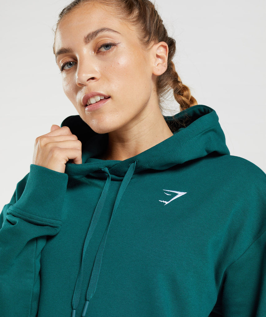 nike metallic swoosh hoodie