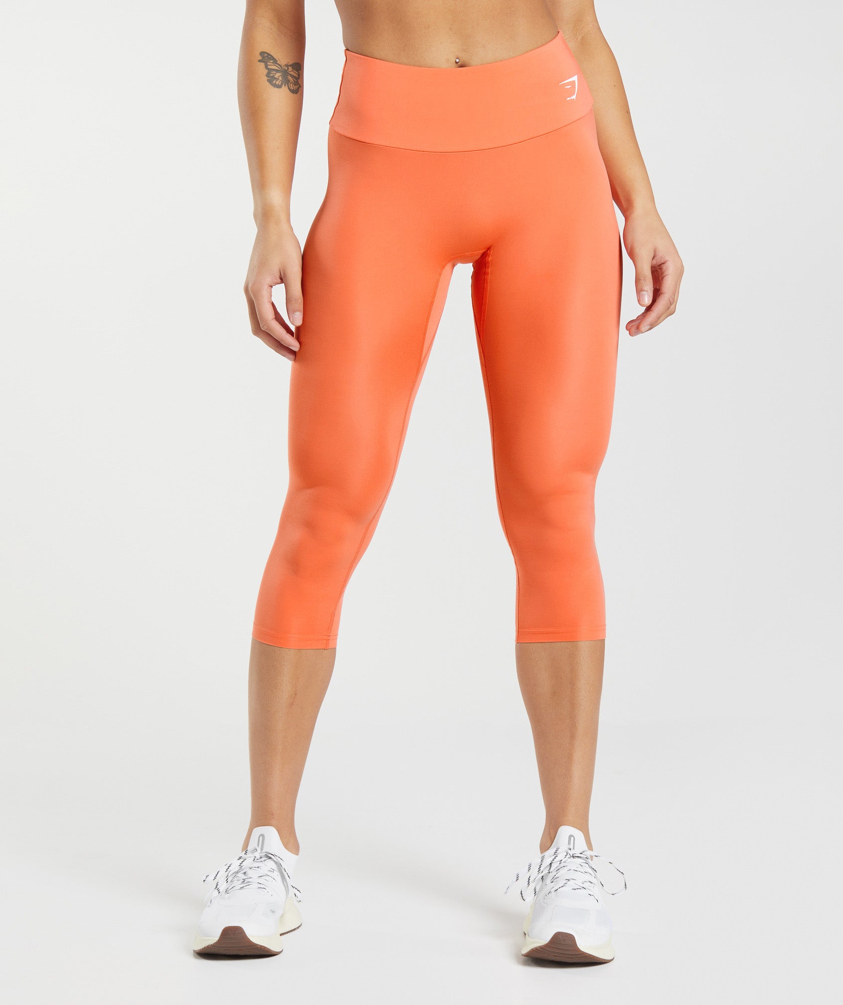 Women's training leggings Gymshark KK Twins earth orange