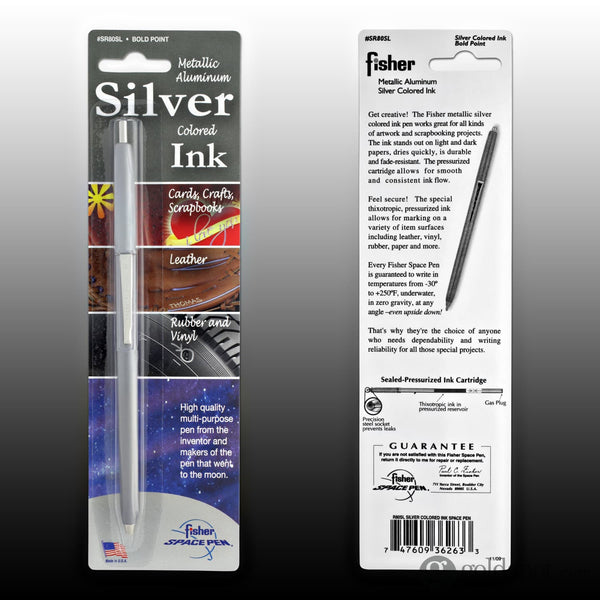 Fisher Space Silver Rocket Pen Brand New 2 Packs Silver Ink 