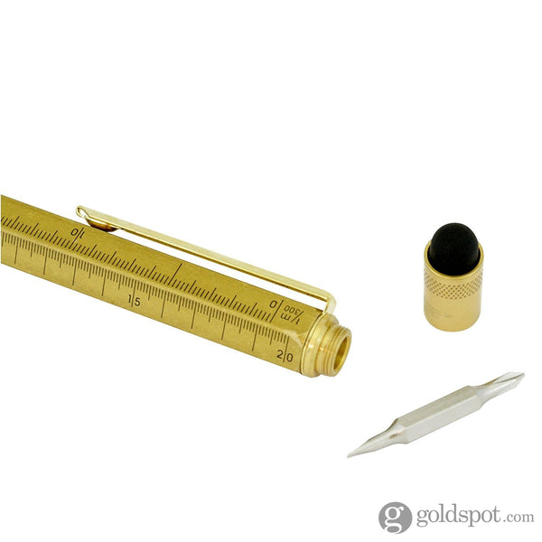 Monteverde One Touch Stylus Tool Pen Brass 