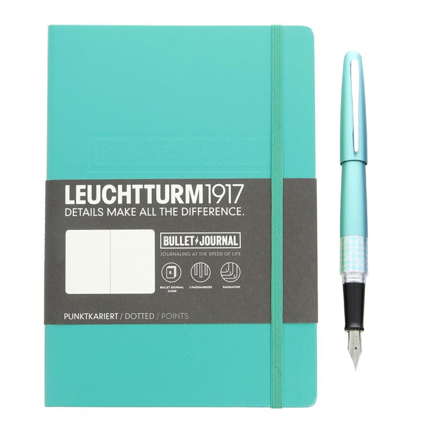 sla een miljard vonnis Pilot Bullet Journal Pen and Leuchturm1917 Notebook Starter Set in Eme -  Goldspot Pens