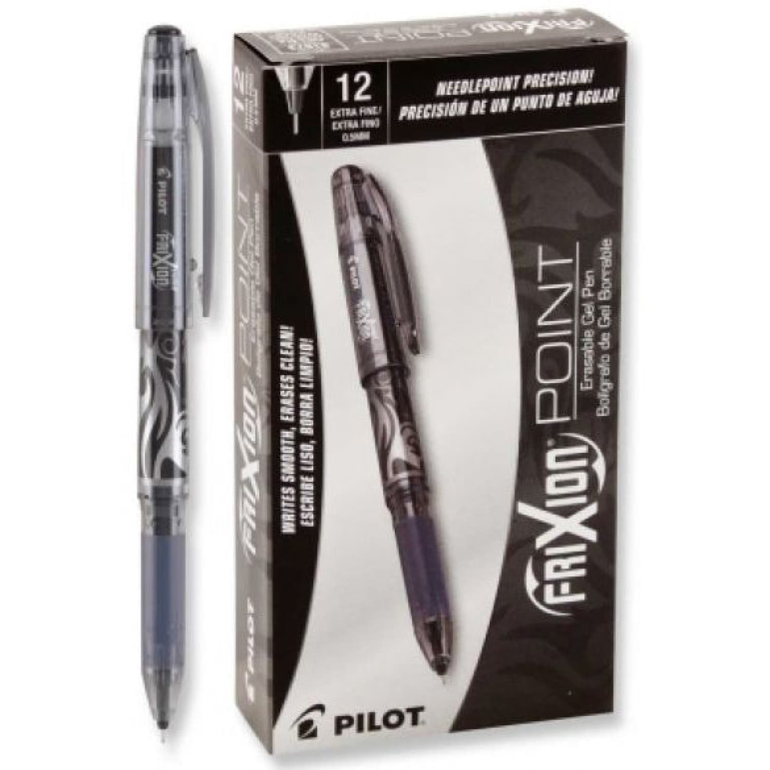Pilot FriXion Point Erasable Rollerball Gel in Black Extra Fine - Pens