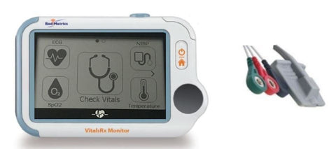 Capture Spot Vitals and continuous ECG / SpO2