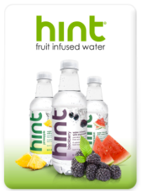 Hint fruit infused water