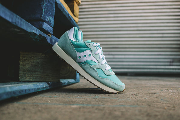 saucony dxn trainer green white