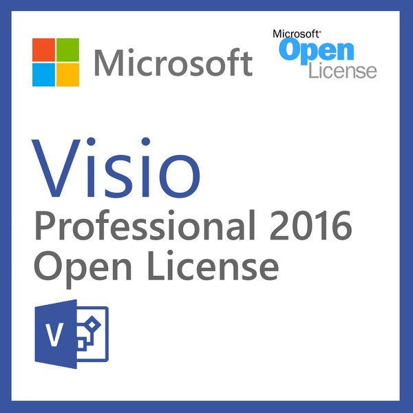 Microsoft Visio 2016 Professional Open License Trusted Tech Team