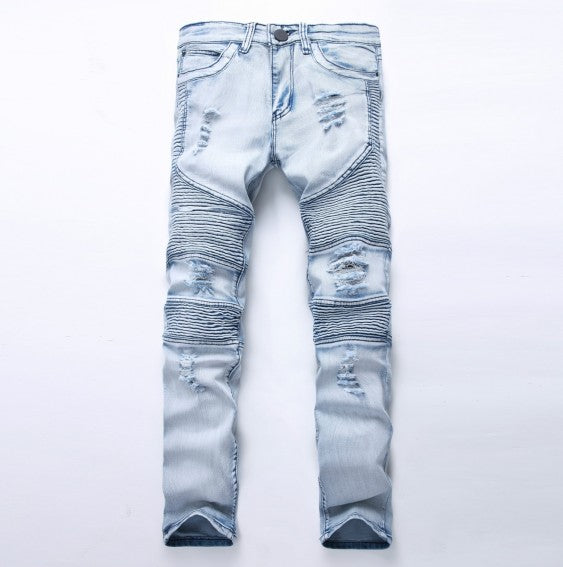 light blue distressed skinny jeans mens