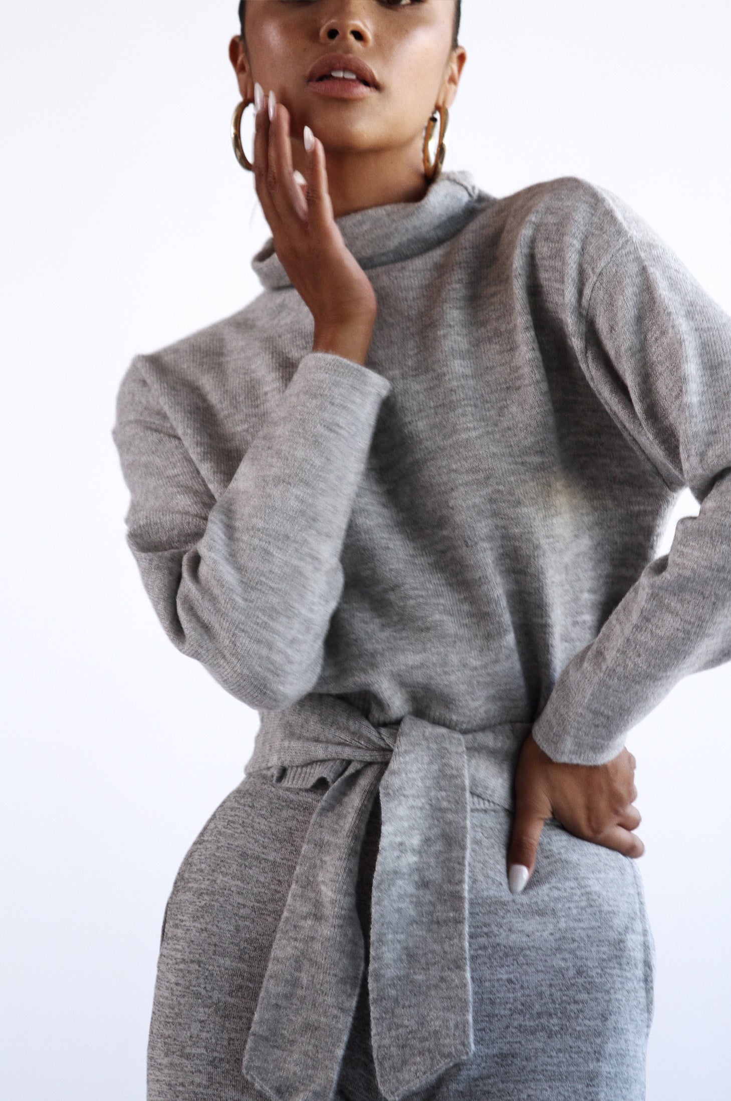 Gillian Mock Neck Sweater