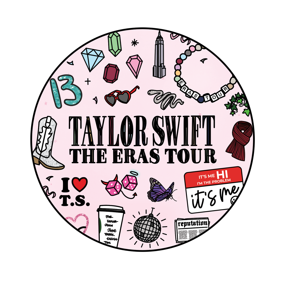 The Eras Collection 🎶 The Sticker Party
