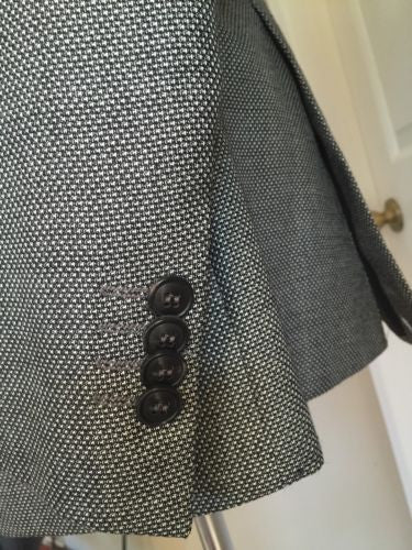 NWT $2445 Giorgio Armani Sport Coat Jacket Gray 40R US (50R Eu) Italy - BAYSUPERSTORE