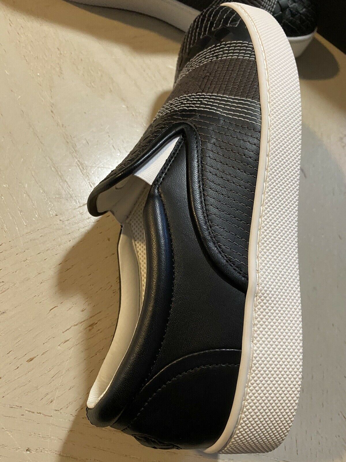 NIB $790 Bottega Veneta Mens Leather Sneakers Shoes Black 8 US(41 EU)