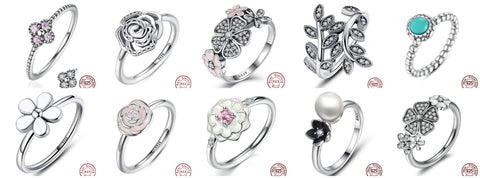 Floral rings 