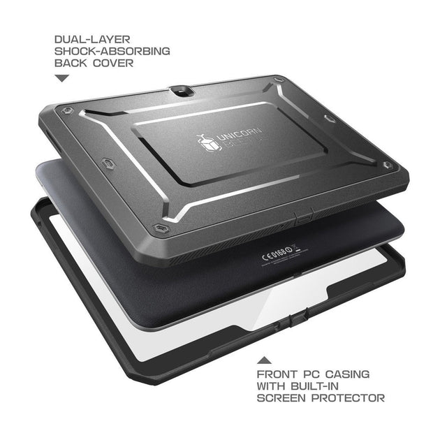 huiswerk ondersteboven honderd Galaxy Tab 4 10.1 inch (2014) Unicorn Beetle Pro Full Body Protective Case-Black  | SUPCASE