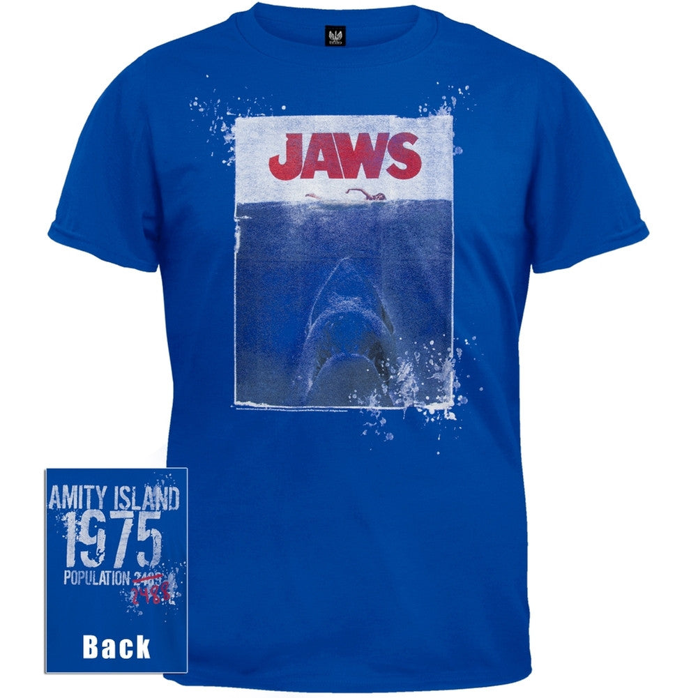 Jaws Amity Island T Shirt Old Glory