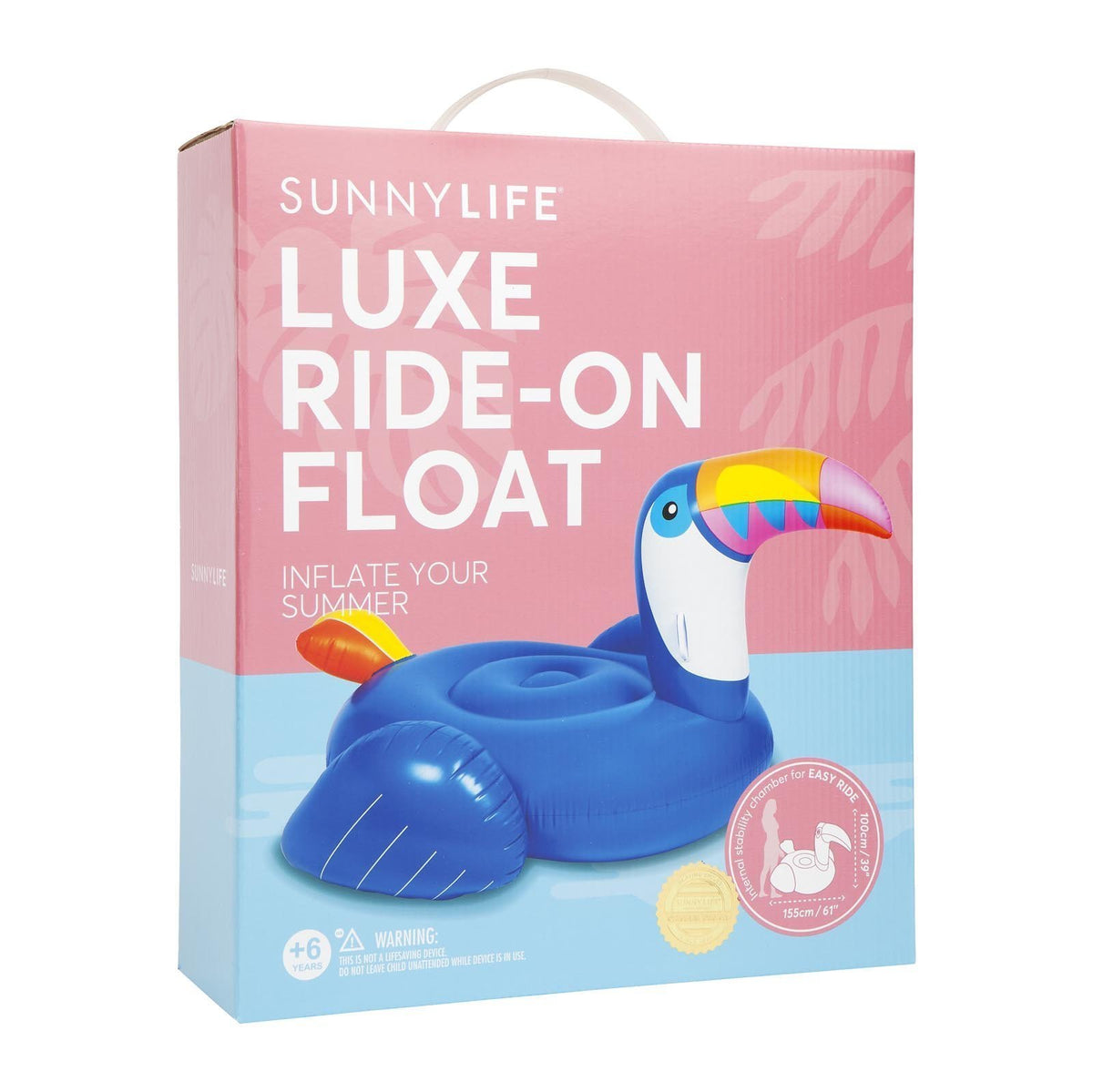 Sunnylife | Luxe Ride-On Float | Toucan