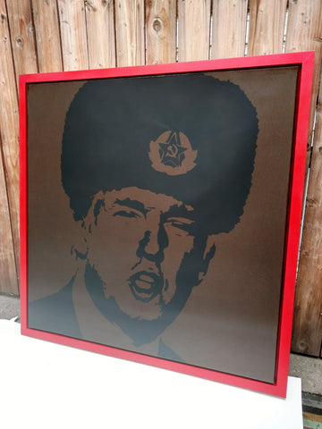 From Russia, With Love President Donald Trump by IamLeFou Not My President Art Anti-Trump Art