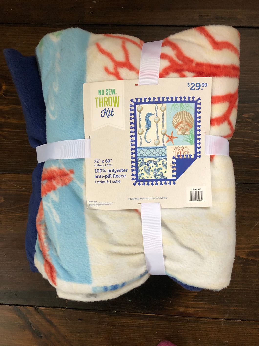 No-Sew Throw Blanket Kit