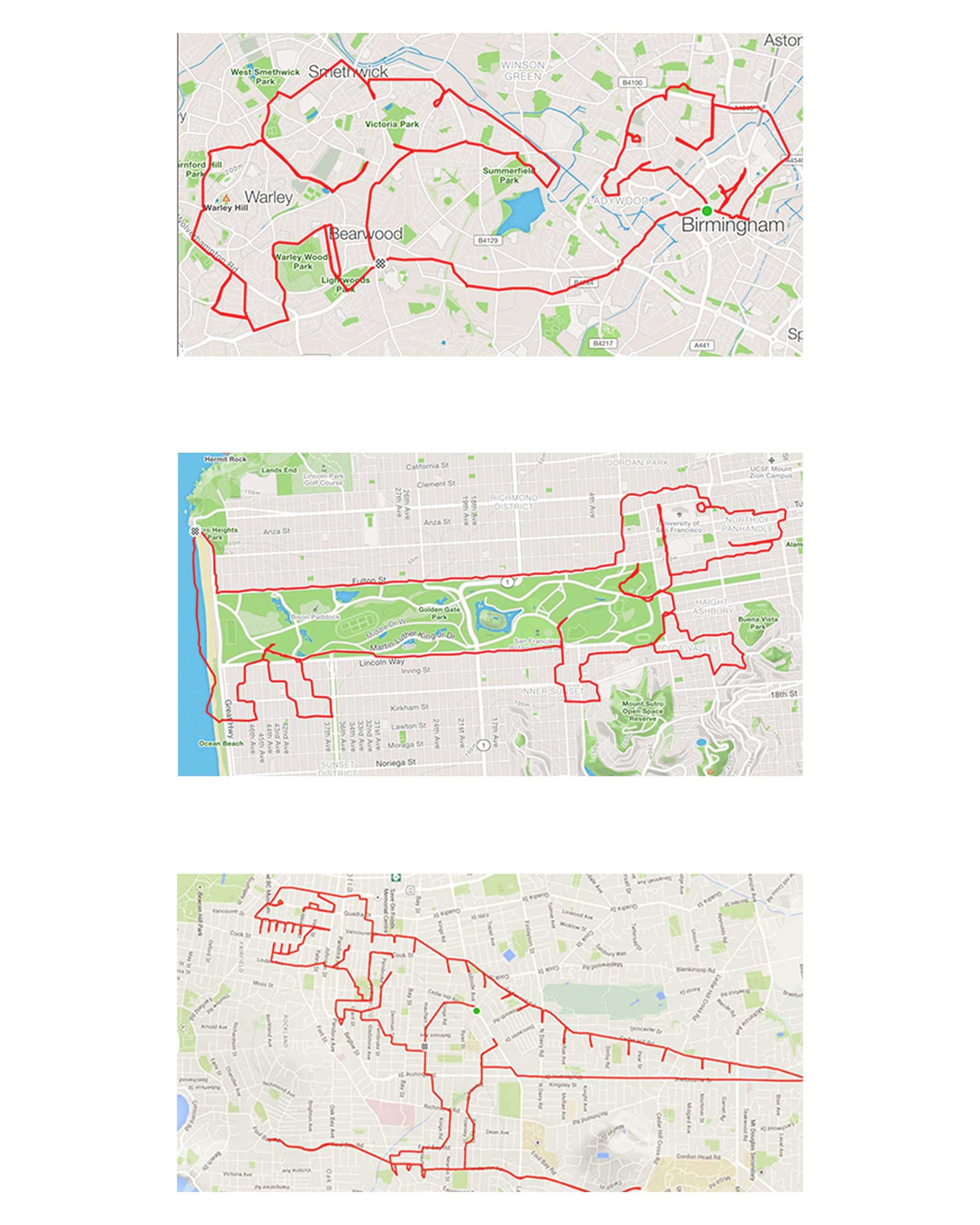 SAYSKY GPS Doodles