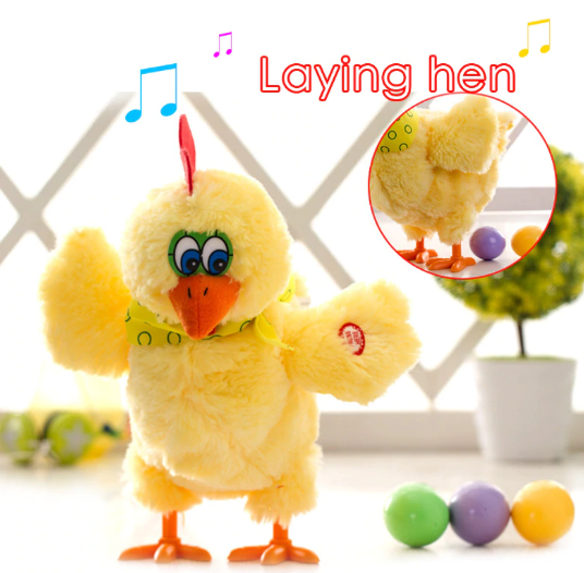 hysterical egg-laying chicken! - craftted