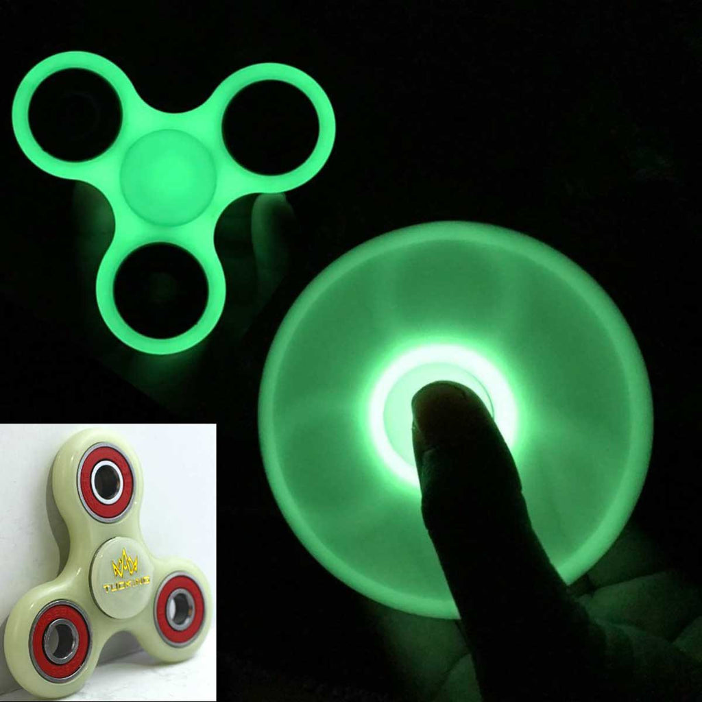 glowing fidget spinner