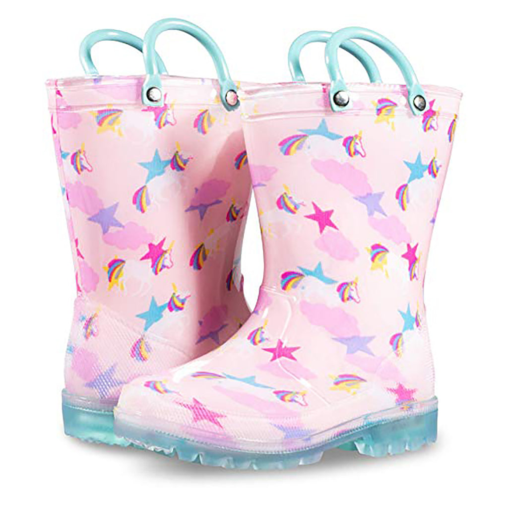 light up rain boots