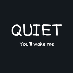 Quiet You'll Wake Me by Melody Gardy + House Of HaHa