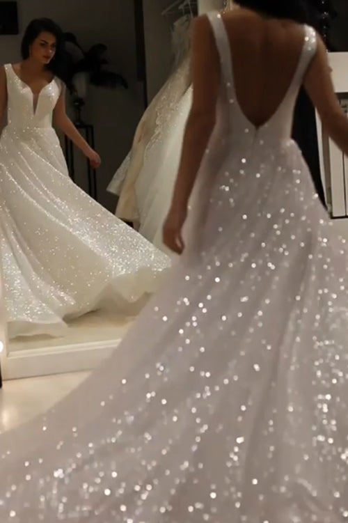 sparkly bridal gowns
