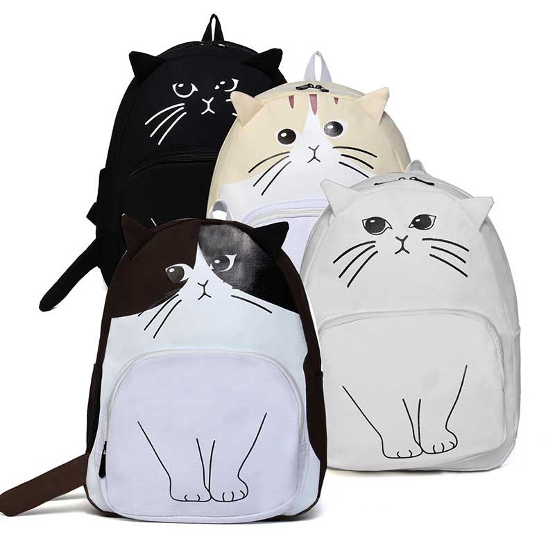 cat book bag