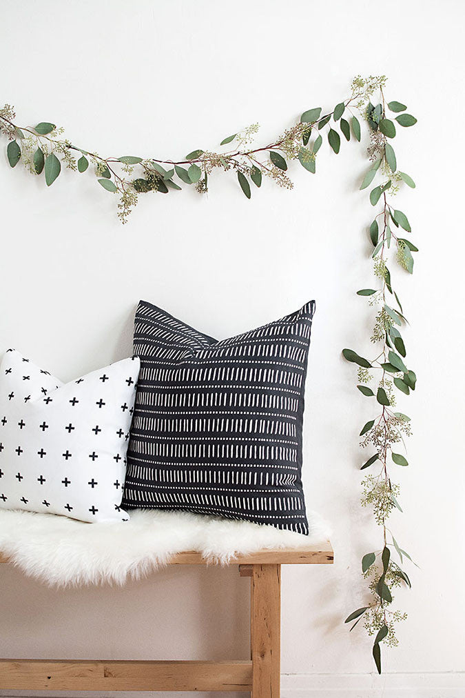 DIY Eucalyptus Garland from Homey Oh My