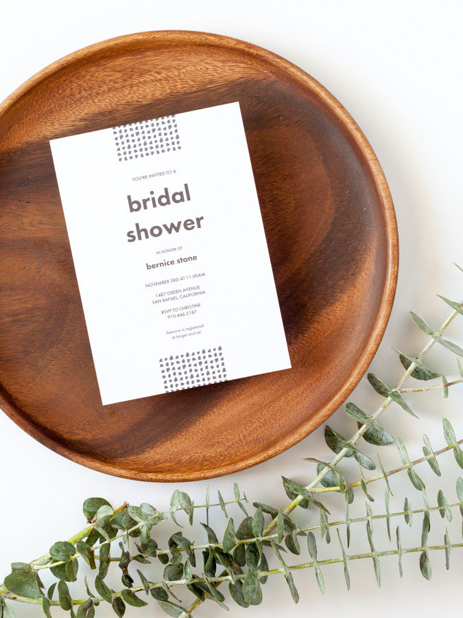 Bridal Shower Invitation Template